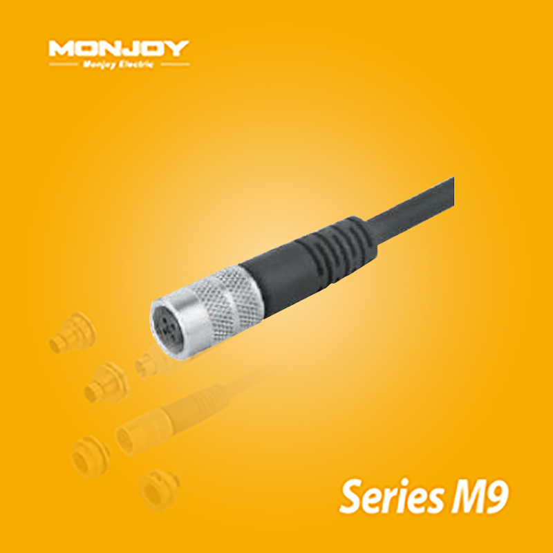 M9*0.5，直式，孔，澆鑄電纜連接器